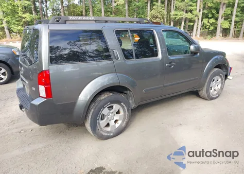 2007 Nissan Pathfinder Se из США, поврежденный, VIN 5N1AR18W57C615446